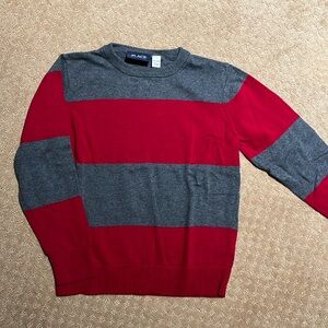 Boys striped knit sweater